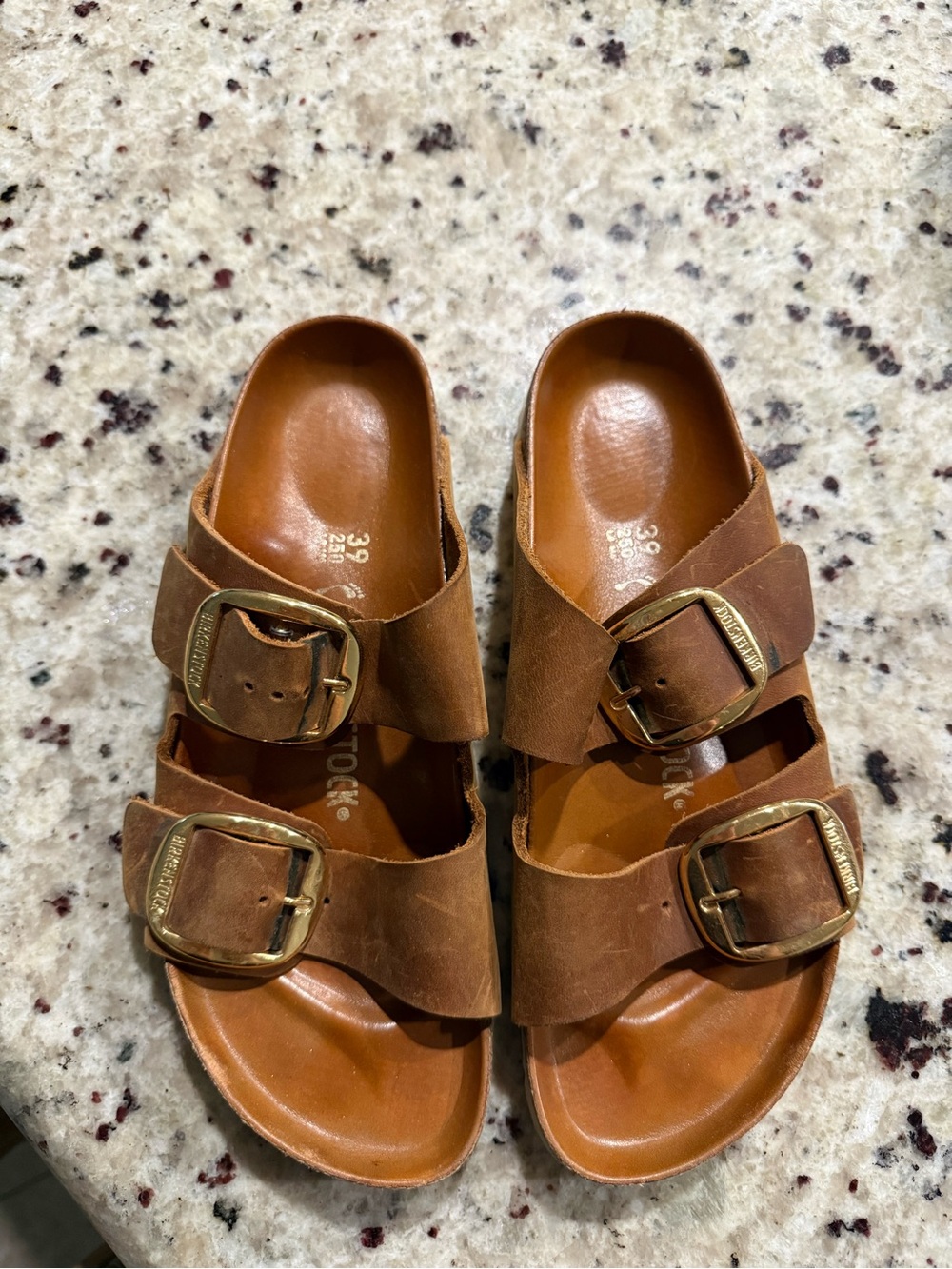 Birkenstock Arizona Big Buckle Slide Sandal size 39